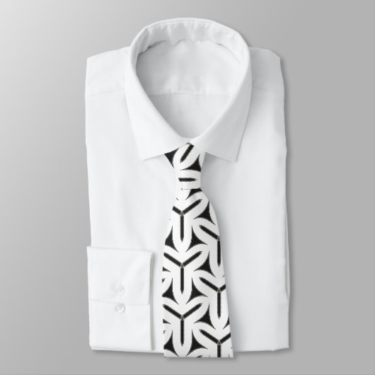 Gothic Blades Pattern Neck Tie Krawatte (Gebunden)