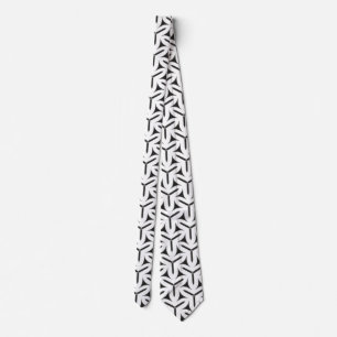 Gothic Blades Pattern Neck Tie Krawatte