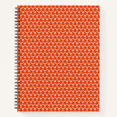 Gothic Blades Pattern Notizblock (Vorderseite)