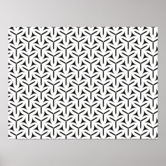 Gothic Blades Pattern Poster (Vorne)