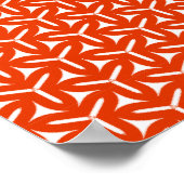 Gothic Blades Pattern Poster (Ecke)
