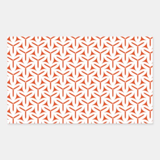 Gothic Blades Pattern Square Sticker (Vorderseite)