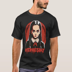 Gothic Blood Moon Goth Girl T-Shirt