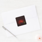 Gothic Bloody Rote Rose Personalisiert Stickers (Umschlag)