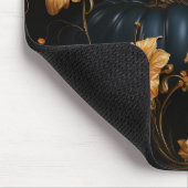 GOTHIC BLUE HALLOWEEN PUMPKINS GELBE BLUE BLUES MOUSEPAD (Ecke)