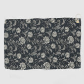 Gothic Blumenmuster Golfhandtuch (Horizontal)