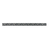 Gothic-Blumenmuster Satinband (Vorderseite)