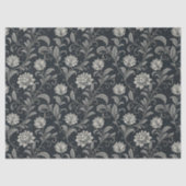 Gothic-Blumenmuster Seidenpapier (Vorderseite)