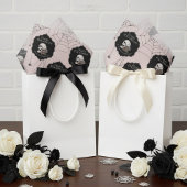 Gothic Blush Pink Bläserskull Halloween Seidenpapier