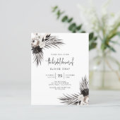 Gothic Boho Wedding Einladung (Stehend Vorderseite)