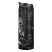 Gothic Book Thermal Tumbler - Kaffee Travel Mug Thermosbecher (Nach rechts gedreht)
