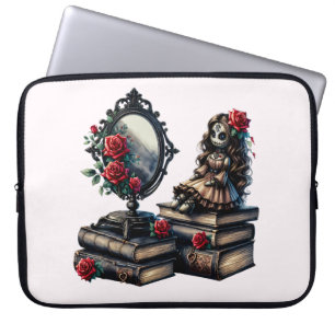 Gothic Books Laptop Bag Laptopschutzhülle