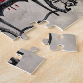 Gothic Boudoir | Antike Vanity mit Polsterstuhl Puzzle (Seite)