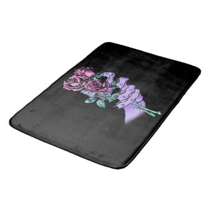 Gothic Bouquet Bath Mat Badematte