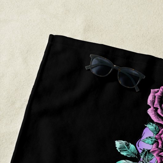 Gothic Bouquet Beach Handtuch (Beispiel)
