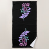 Gothic Bouquet Beach Handtuch (Vorderseite)