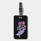 Gothic Bouquet Gepäcktag Gepäckanhänger (Vorderseite vertikal)