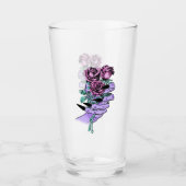 Gothic Bouquet Glass Tumbler (Vorderseite)