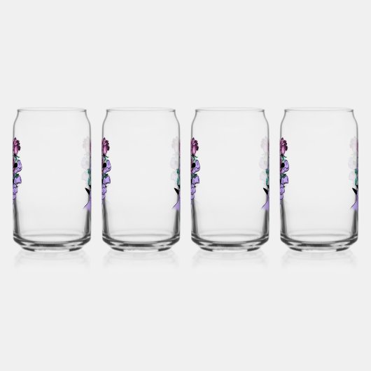 Gothic Bouquet Glasses Dosenglas (Rechts)