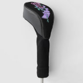 Gothic Bouquet Golf Club Headcover (angewinkelt)