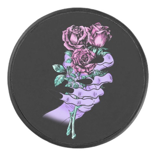 Gothic Bouquet Hockey Puck (Vorderseite)