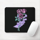 Gothic Bouquet Mouse Pad Mousepad (Mit Mouse)