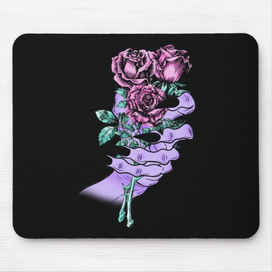 Gothic Bouquet Mouse Pad Mousepad (Vorne)