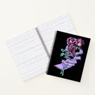 Gothic Bouquet-Notebook Notizblock