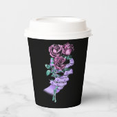 Gothic Bouquet Paper Cups Pappbecher (Vorderseite)