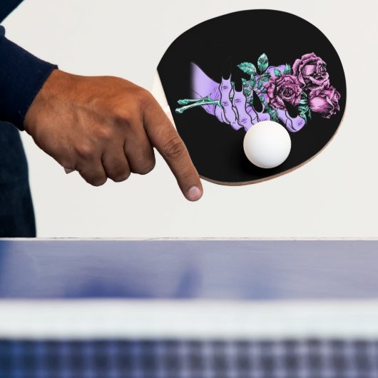 Gothic Bouquet Ping Pong Paddle Tischtennis Schläger (InSitu)