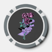 Gothic Bouquet Poker Chip (Rückseite)
