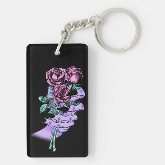Gothic Bouquet Schlüsselanhänger (Rückseite)
