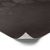 Gothic-Bräune & Rose von Gothic-Pavillon Poster (Ecke)