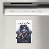 Gothic Braut Magnet - Dunkle Romantik: Liebe stirb (In Situ (Geschirrspüler))