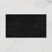 Gothic-Brautparty-Rezept-Anfrage Begleitkarte (Rückseite)