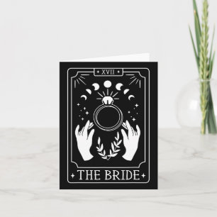 Gothic Bride Bridesmaid Tarot Brautparty Bachelo Karte