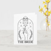 Gothic Bride Coven Tarot Matching Bachelorette Par Karte (Gelbe Blume)