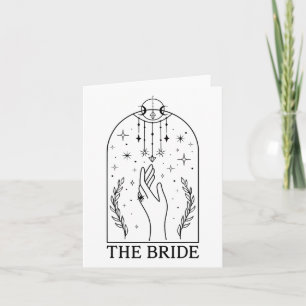 Gothic Bride Coven Tarot Matching Bachelorette Par Karte