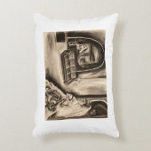 Gothic Bride Gifts Brautparty Kissen (Vorderseite(Vertikal))