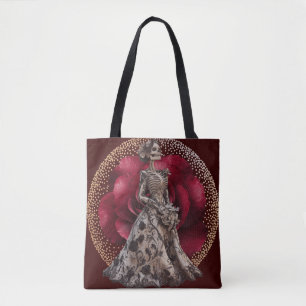 Gothic Bride in Crimson Red Tasche