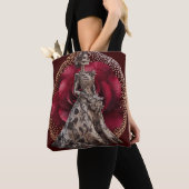 Gothic Bride in Crimson Red Tasche (Von Nahem)