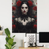 Gothic Bride Poster (Heimbüro)