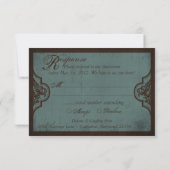 Gothic Bride RSVP Card_Dolores2 Karte (Rückseite)