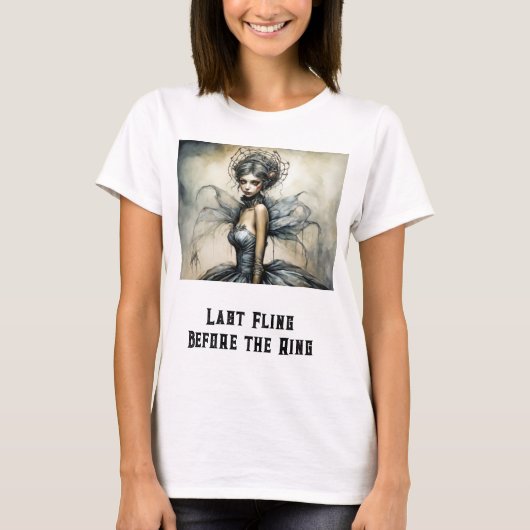 Gothic Bride T-Shirt (Vorderseite)