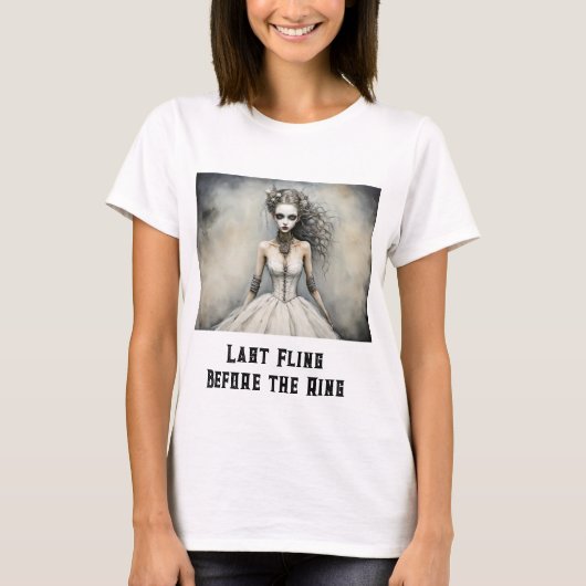 Gothic Bride T-Shirt (Vorderseite)