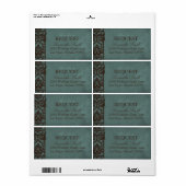 Gothic Bridge Shipping Label (Vorne)