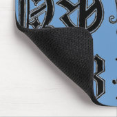 Gothic-Buchstaben-Mauspad Mousepad (Ecke)