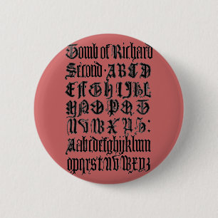 Gothic-Buchstaben-Schaltfläche Button