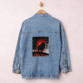 Gothic Bull Desnim Jacket Jeansjacke