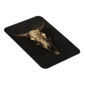 Gothic Bull Skull Decoupage Magnet (Rechte Seite)